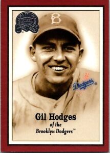 2000 Fleer Greats of the Game #2 Gil Hodges NMT-MNT