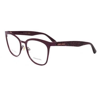 Jimmy Choo女式53毫米深紫色光学JC189-FN1-53 — 第 1/3 张图片