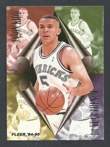 1994-95 FLEER #2 - JASON KIDD 1ST YEAR PHENOM DALLAS MAVERICKS - Picture 1 of 2