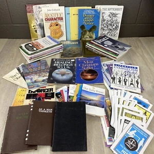 Vintage 70+ Lot - Booklets Christian Bible Study Faith Library Healing Spiritual - Picture 1 of 9