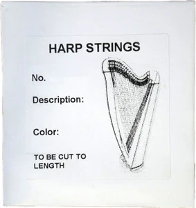 Glenluce SINGLE HARP STRING, G17, 3rd Octave .45 guage nylon, From Hobgoblin - Picture 1 of 1