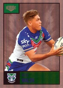 2022 New Zealand Warriors NRL TLA Elite Parallel Rookie Card - Reece Walsh - Picture 1 of 3