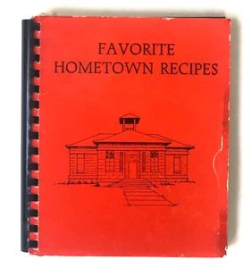 Favorite Hometown Recipes Cook Book Ely Nevada Residents of Preston Community - Imagen 1 de 8