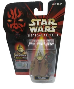 Figura de acción parlante coleccionable Star Wars Episodio 1 CommTech Chip Boss Nass - Imagen 1 de 10