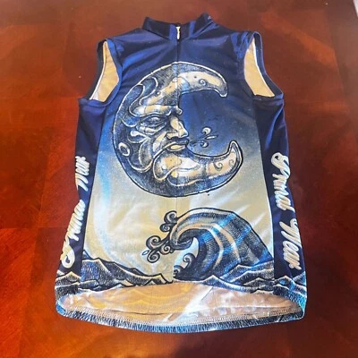 Camiseta deportiva de ciclismo Primal Wear para mujer azul luna ropa de bicicleta mediana Foto 1 de 4