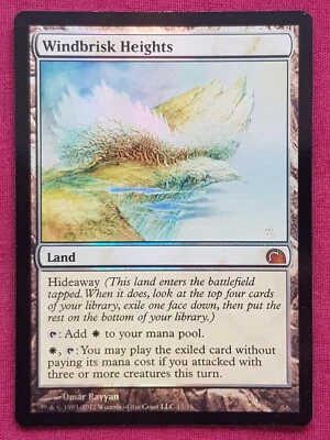 Magic The Gathering FROM THE VAULT REALMS WINDBRISK HEIGHTS FTV land card MTG - Image 1 of 2