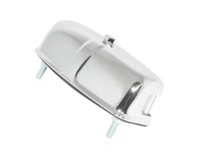 Classic Mini New Chrome D Shape Number Plate Lamp Austin Cooper, Morris - Picture 1 of 2