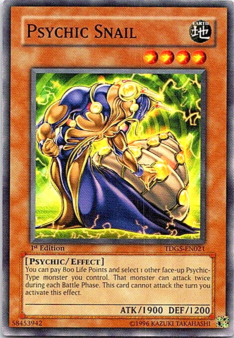 YuGiOh! - Psychic Snail - Common - Image 1 of 1