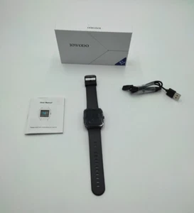 Smartwatch R3 Pro Schwarz Iowodo Uhr Fitness - Bild 1 von 9