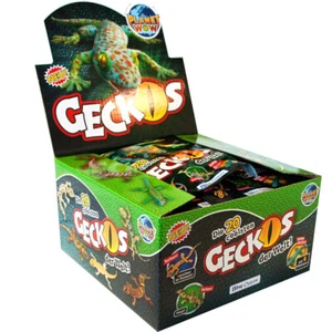 Gekony - Planeta WOW - Figurki kolekcjonerskie - 1 wyświetlacz (20 toreb) - Zdjęcie 1 z 2