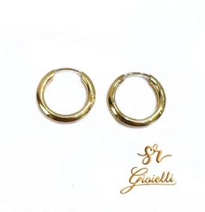 Singolo Orecchino ORO GIALLO con Chiusura a Scomparsa ORO 18kt 750% - Foto 1 di 4