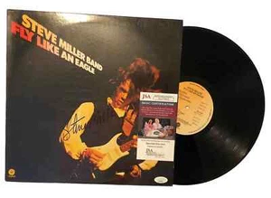 Steve Miller signierte Fly Like An Eagle Schallplatte JSA COA - Bild 1 von 5