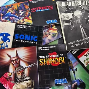 Sega Megadrive libretto istruzioni manuale ricambio documenti originali - Foto 1 di 12