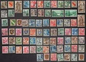 75 Different GERMANY: FRENCH ZONE Stamps - Picture 1 of 1