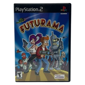 Disco y estuche de juego probado Futurama (Sony PlayStation 2, 2003) PS2 - Imagen 1 de 4