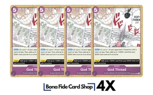 4x God Thread OP10-079 Royal Blood - One Piece TCG - Playset 4x - Bild 1 von 2