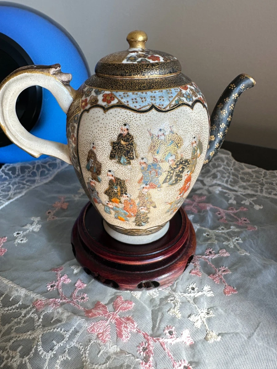 古董日本茶壶| eBay