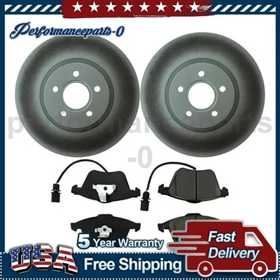 Centric Parts Front Disc Brake Pad Set Disc Brake Rotor fits 2006-2013 Volvo C70 - Image 1 of 4