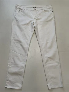Brunello Cucinelli Men's Traditional Fit Jeans Antique White Size W40 L 34 - Picture 1 of 16