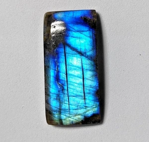 Labradorite Stone Natural Blue Labradorite Cabochon Gemstone 55 Cts. ME-13568 - Picture 1 of 6