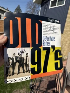 Old 97s Signed Poster 2 Members Satellite Rides Autographed Rhett Miller 2001 - Picture 1 of 5