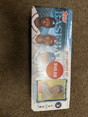 2011 Topps Complete Set Baseball Factory Sealed  - Mickey Mantle Gold Chrome - Image 1 of 4