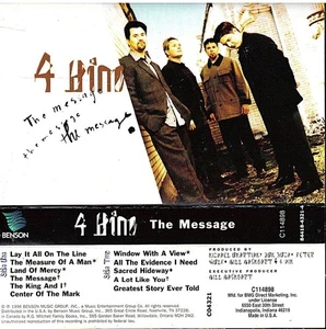 4 HIM THE MESSAGE- 11 Titles 1996 Benson Cassette VG+ EST - Picture 1 of 1