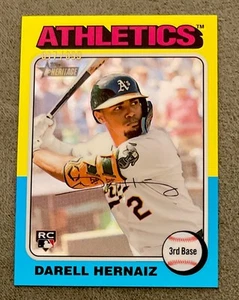 DARELL HERNAIZ #670 2024 Topps Heritage High Number CHROME #d 017/699 Athletics - Picture 1 of 3