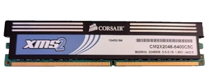 Corsair XMS2 2GB PC2-6400 DDR2-800 Desktop RAM – CM2X2048-6400C5C - Picture 1 of 2