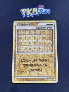Pokemon TCG Alph Lithograph HeartGold SoulSilver Secret Rare MP. - Picture 1 of 4