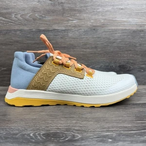 Olukai Wailuku Zapatos Mujer Talla 9 Blanco Brillante Mar Hielo Tenis Zapatillas con Cordones - Imagen 1 de 16