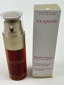 Clarins Doppelserum 1,6 flüssige Unzen Gesichtsbehandlung Hydric + Lipidic System | 50 ml - Bild 1 von 1