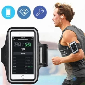 Armband Case Running Jogging Phone Holder Cover For iPhone 17 16E 15 14 X 8 7 SE - Picture 1 of 12