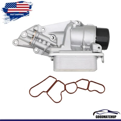 Oil Cooler Filter Housing For Mercedes Benz W203 C230 X164 GL550 W164 ML350 W463 - Image 1 of 4