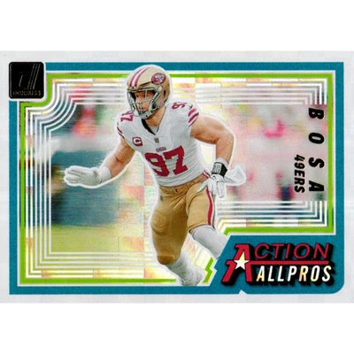 NICK BOSA 2023 Panini Donruss Action All-Pros #AAP-7 | Insert - Image 1 of 2