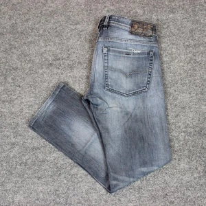 Diesel Jeans Men's 30X30 (Actual 30X27) Bootcut Blue Denim Zathan 0885K - Picture 1 of 16