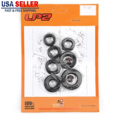 Kit completo de cárter con sello de aceite de motor 9 piezas para Honda XL185 XL185S XL200R 79-93 Foto 1 de 4