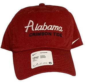 Alabama Crimson Tide Nike NCAA Red Heritage 86 Adjustable Strapback Hat Cap OSFM - Picture 1 of 10