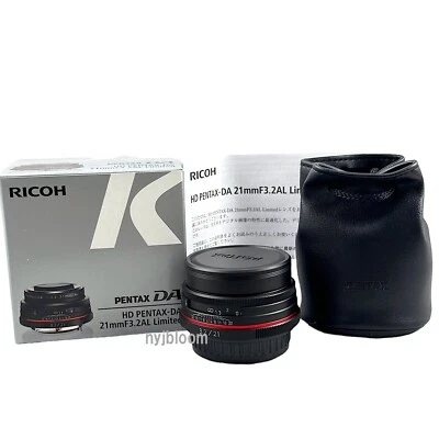 New HD PENTAX DA 21mm F3.2 AL Limited Lens in Black K Mount Pentax-DA - Image 1 of 4