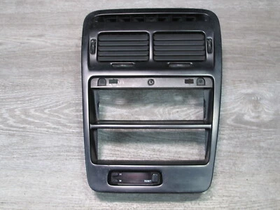 92-96 NISSAN Z32 300ZX DASH CENTER RADIO CLIMATE TRIM PANEL AIR VENT W CLOCK OEM - Image 1 of 4