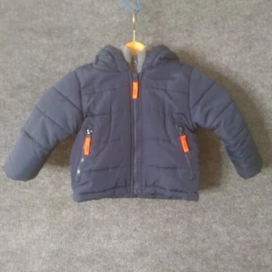 Rothschild gefütterte Jacke mit Kapuze Junge 12 Monate 2 Reißverschlüsse Polyester Grube 12 Zoll - Bild 1 von 13