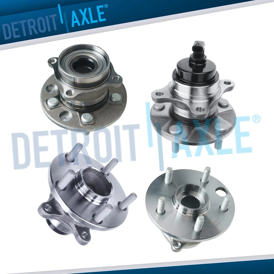 Front and Rear Wheel Bearing Hubs for 2001 2002 2003 2004 2005 2006 Lexus LS430 - Image 1 of 4