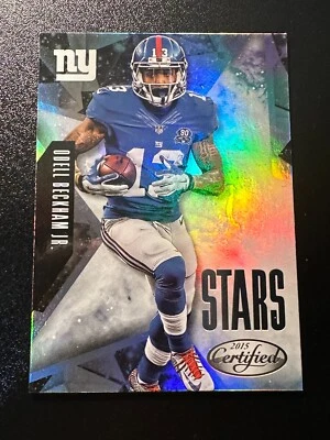 2015 Panini Certified Stars Holo Odell Beckham #S39. Giants  - Image 1 of 2