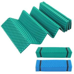 Ultralight Foam Camping Mat Folding Beach Tent Sleeping Pad Waterproof Mattress - Picture 1 of 15