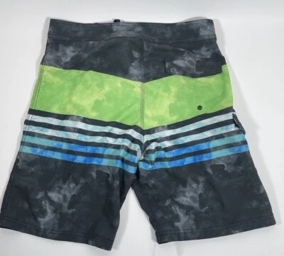 Maui & Sons Board Shorts Hombres 34 Azul Gris Blanco Bañador Baúl Foto 1 de 4