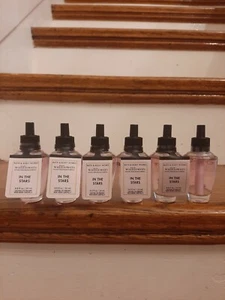 BATH & BODY WORKS WALLFLOWERS REFILL IN THE STARS LOT OF 6 NEW WITH TAGS NWT - Picture 1 of 3