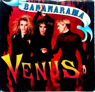 BANANARAMA - Venus / White Train - Vinyl 45rpm 1986 1st Press  886-056-7 - Image 1 of 4