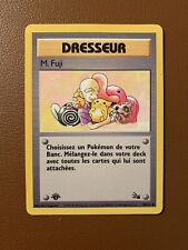 1999 Pokemon French Trainer (Dresseur) Mr. Fuji 58/62 1st Edition EX-NM