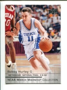 Colección March Madness 2014-15 Upper Deck NCAA #BH-3 impresión corta Bobby Hurley - Imagen 1 de 2