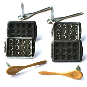 HORNEAR BRADS cucharas cupcake sartén álbum de recortes fabricación de tarjetas estampado - Imagen 1 de 1